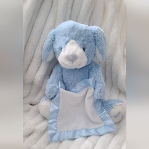 Spinmaster Peek-a-Boo Puppy Animated Talking Moving Plush Blue Baby Toy